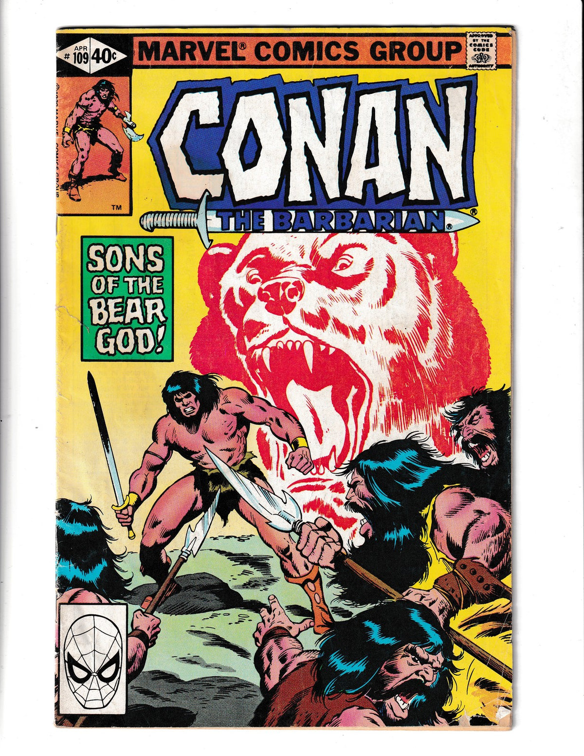 Conan the Barbarian #109 (1980) Marvel Comics SKU:2987