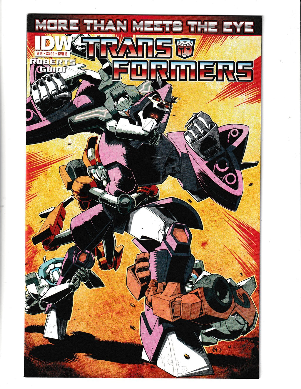 Transformers More Than Meets the Eye #13b (2013) Cover B IDW Comics