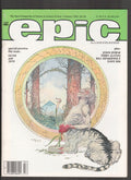 Epic Illustrated #28 (1985) Michael Kaluta Cover Marvel Comics