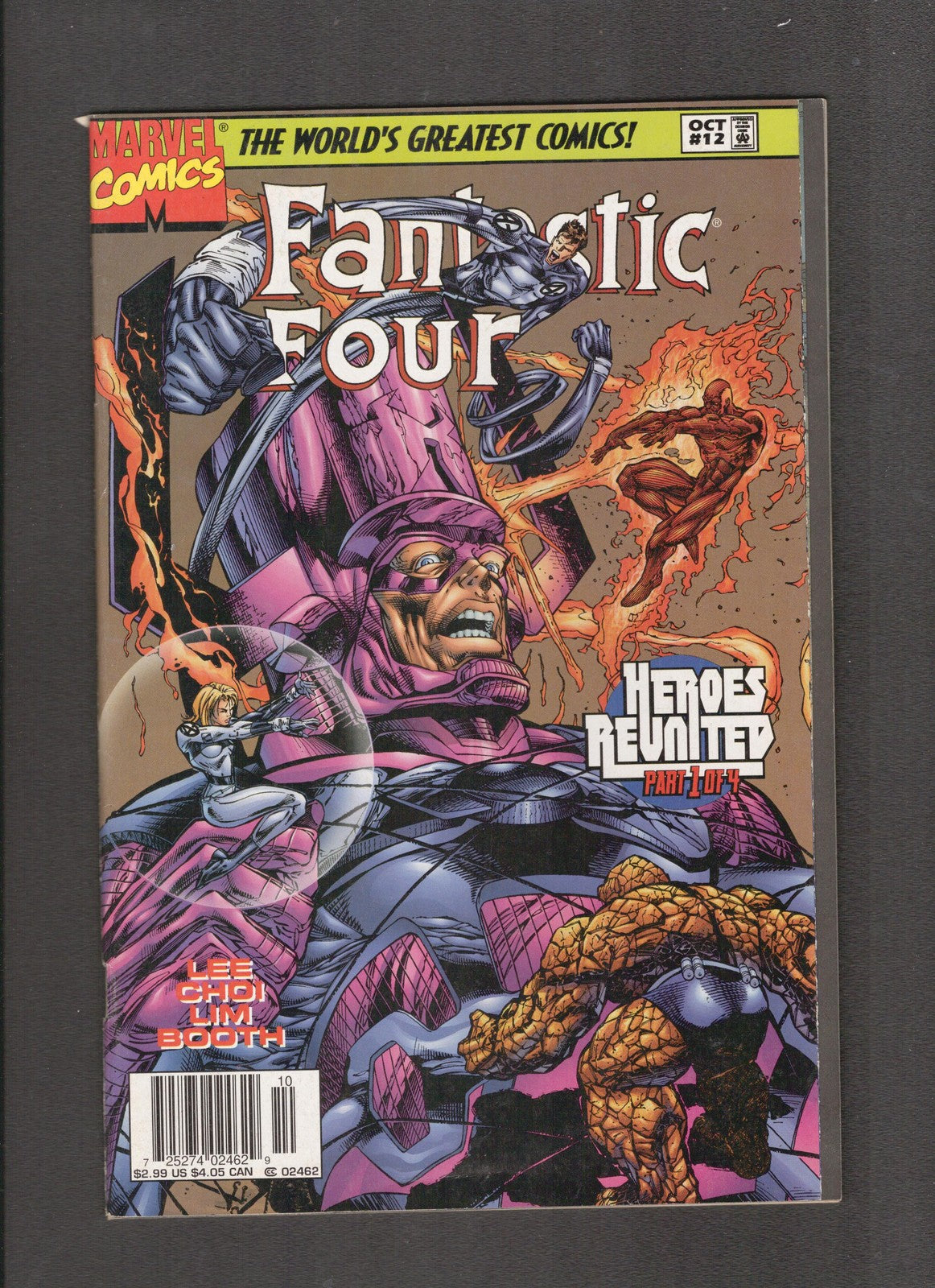 Fantastic Four #12 (1997) Jim Lee, Ron Lim Marvel Comics