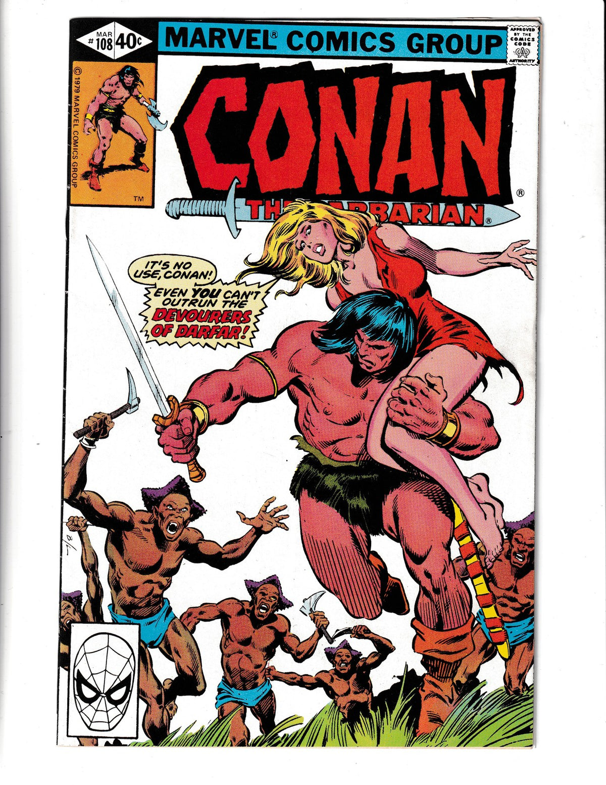 Conan the Barbarian #108 (1980) Marvel Comics SKU:2985
