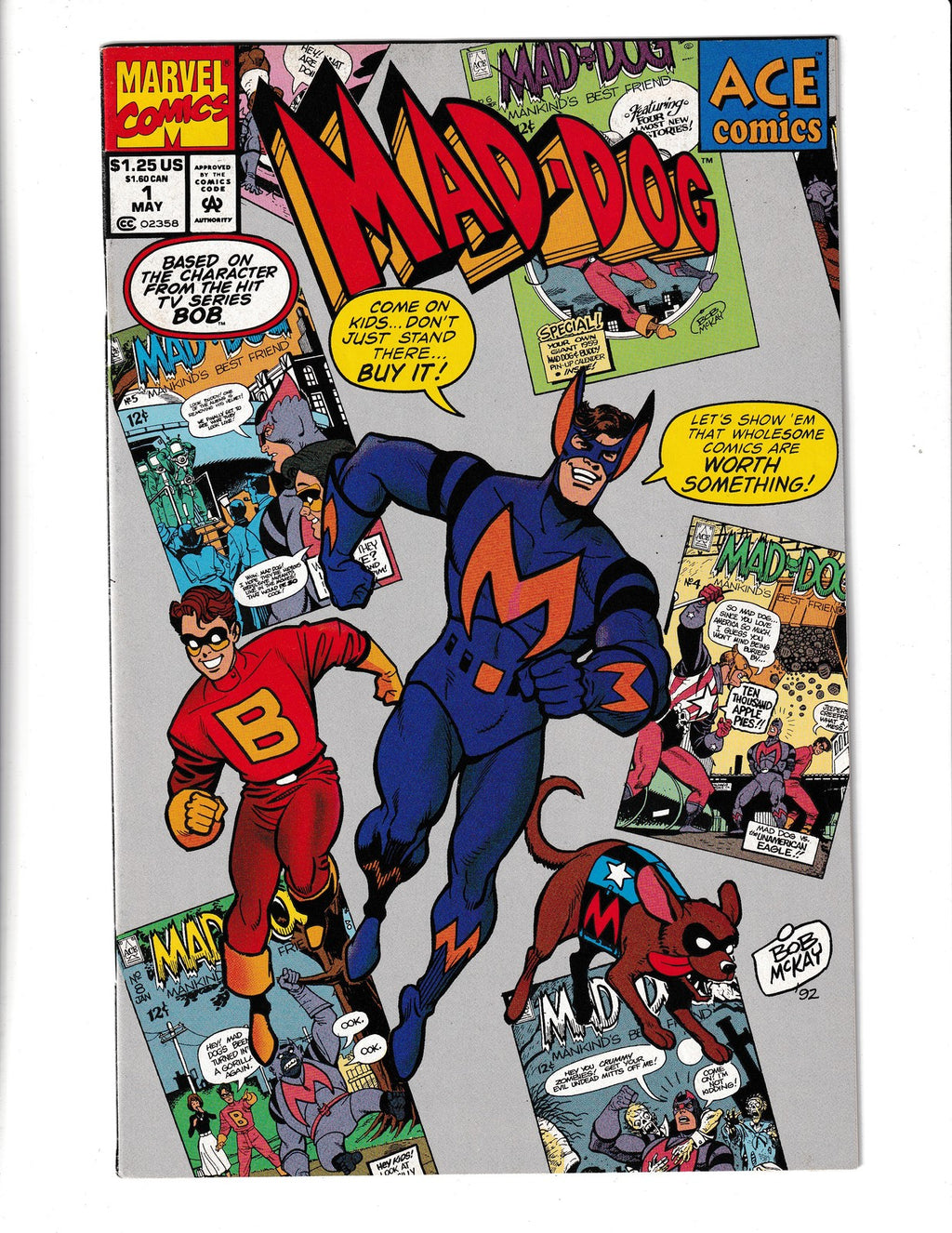 Mad-Dog #1 (1993) Flipbook Marvel Comics