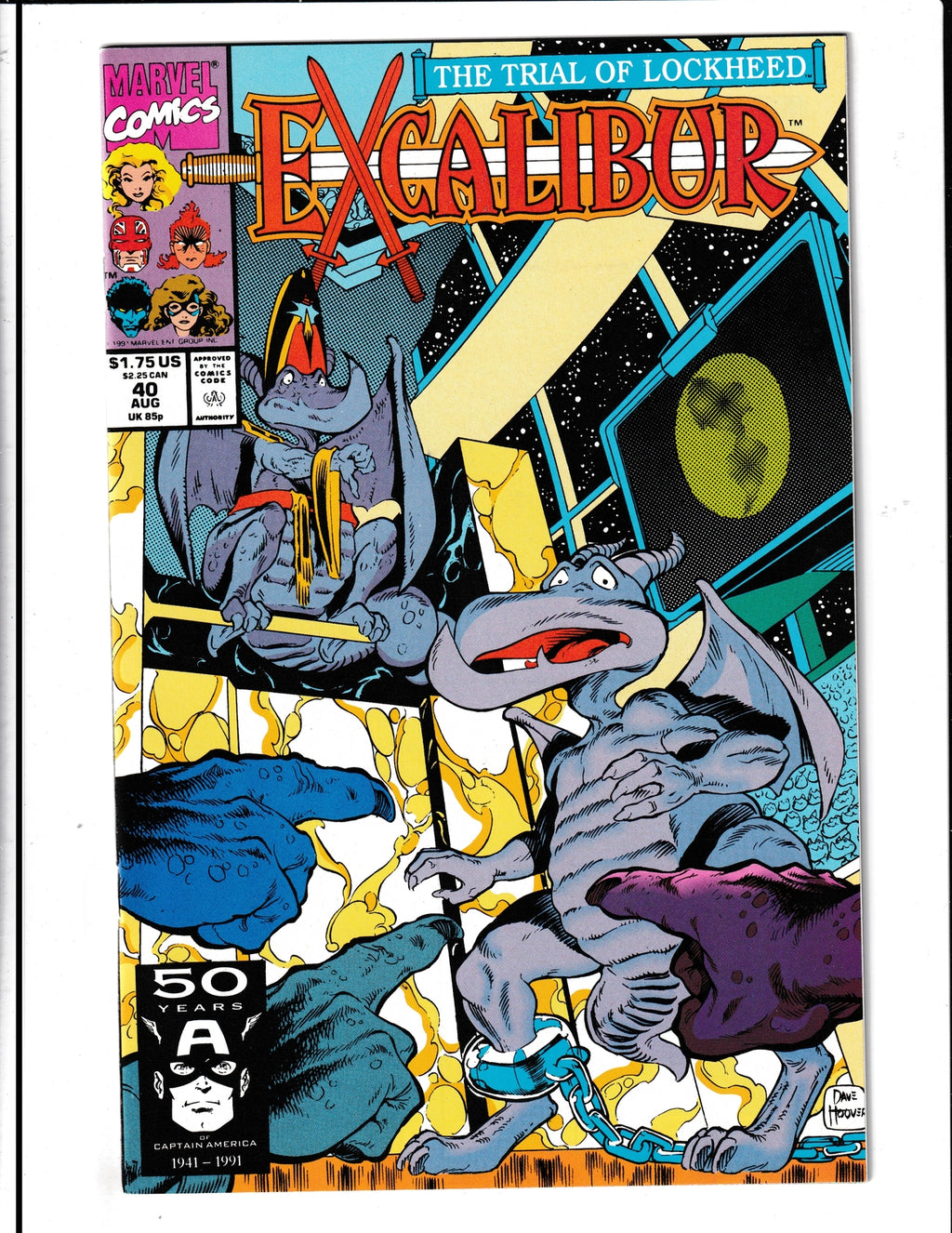 Excalibur #40 (1991) HIGH GRADE Marvel Comics