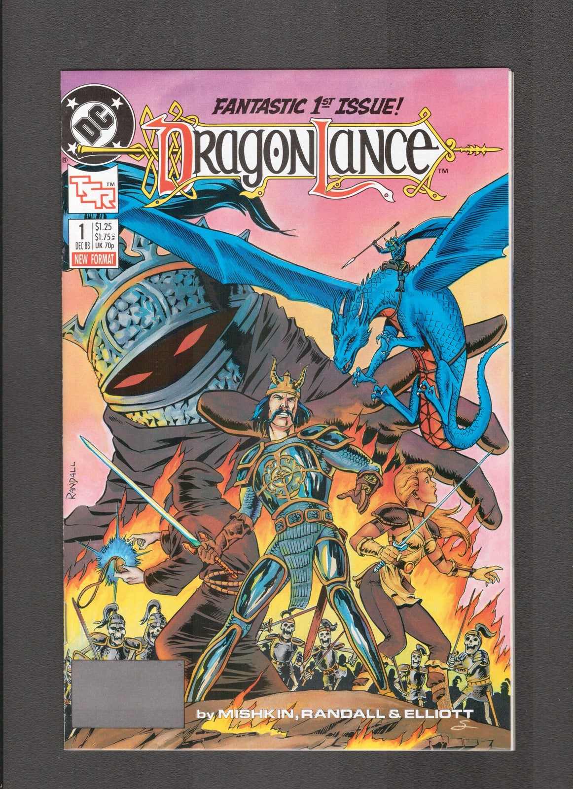 Dragon Lance #1 (1988) Higher Grade DC Comics