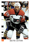1993-94 Score #301 Keith Acton Hockey Philadelphia Flyers
