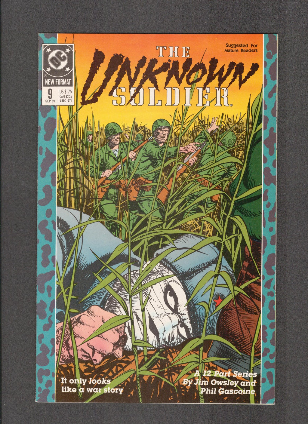 Unknown Soldier #9 (1989) Phil Gascoine DC Comics