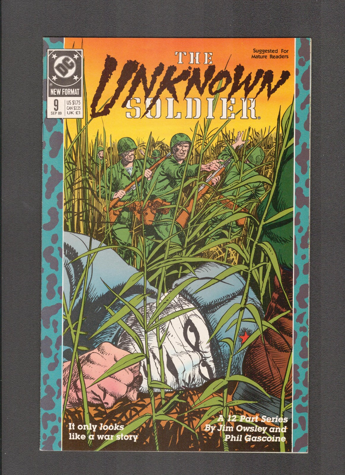 Unknown Soldier #9 (1989) Phil Gascoine DC Comics