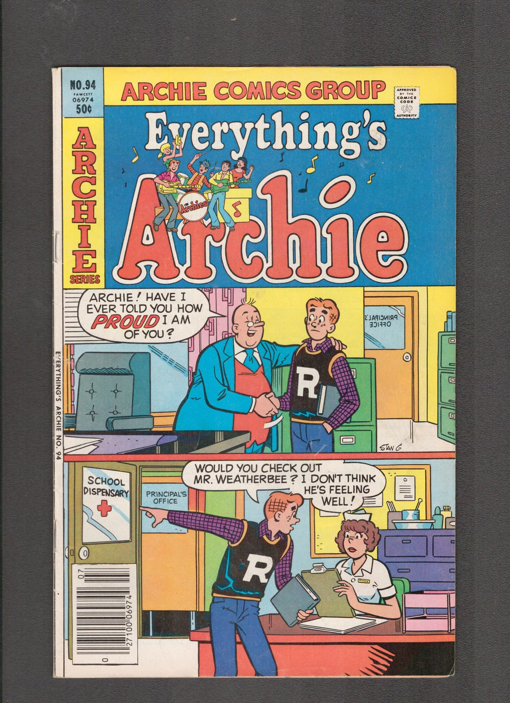 Everything's Archie #94 (1981) School Nurse Archie Comics
