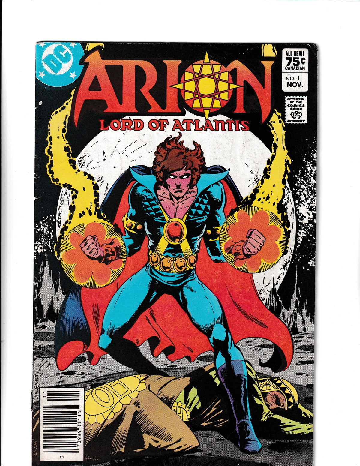 Arion, Lord of Atlantis #1 (1982) DC Comics
