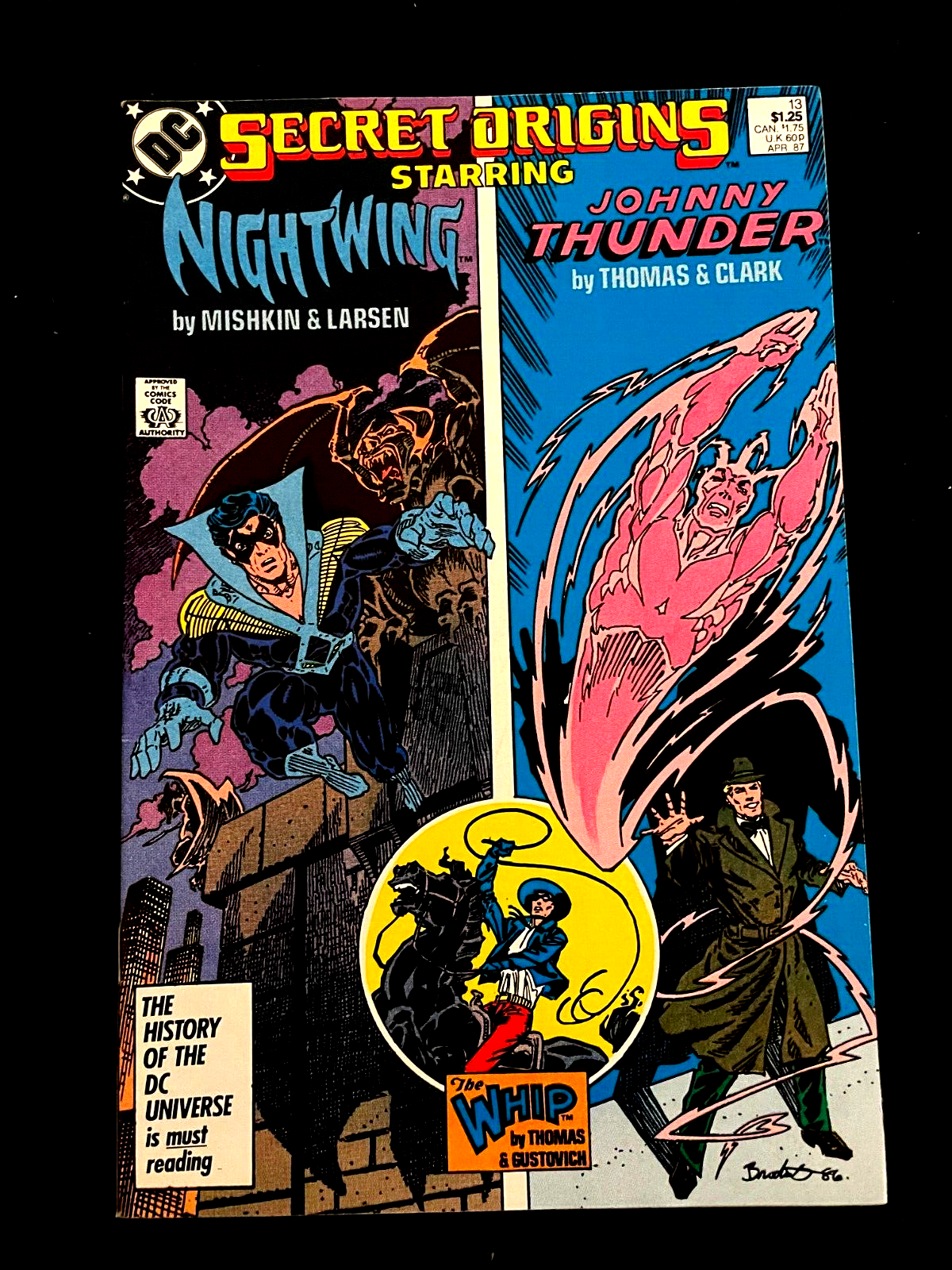 Secret Origins #13 1987 - Nightwing and Johnny Thunder - DC