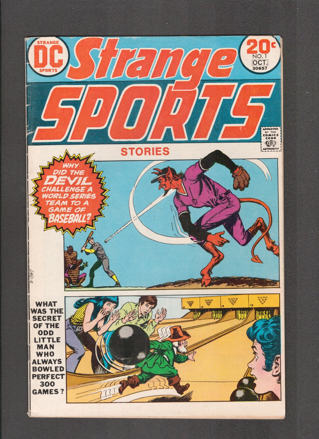 Strange Sports Stories #1 (1973) DC Comics