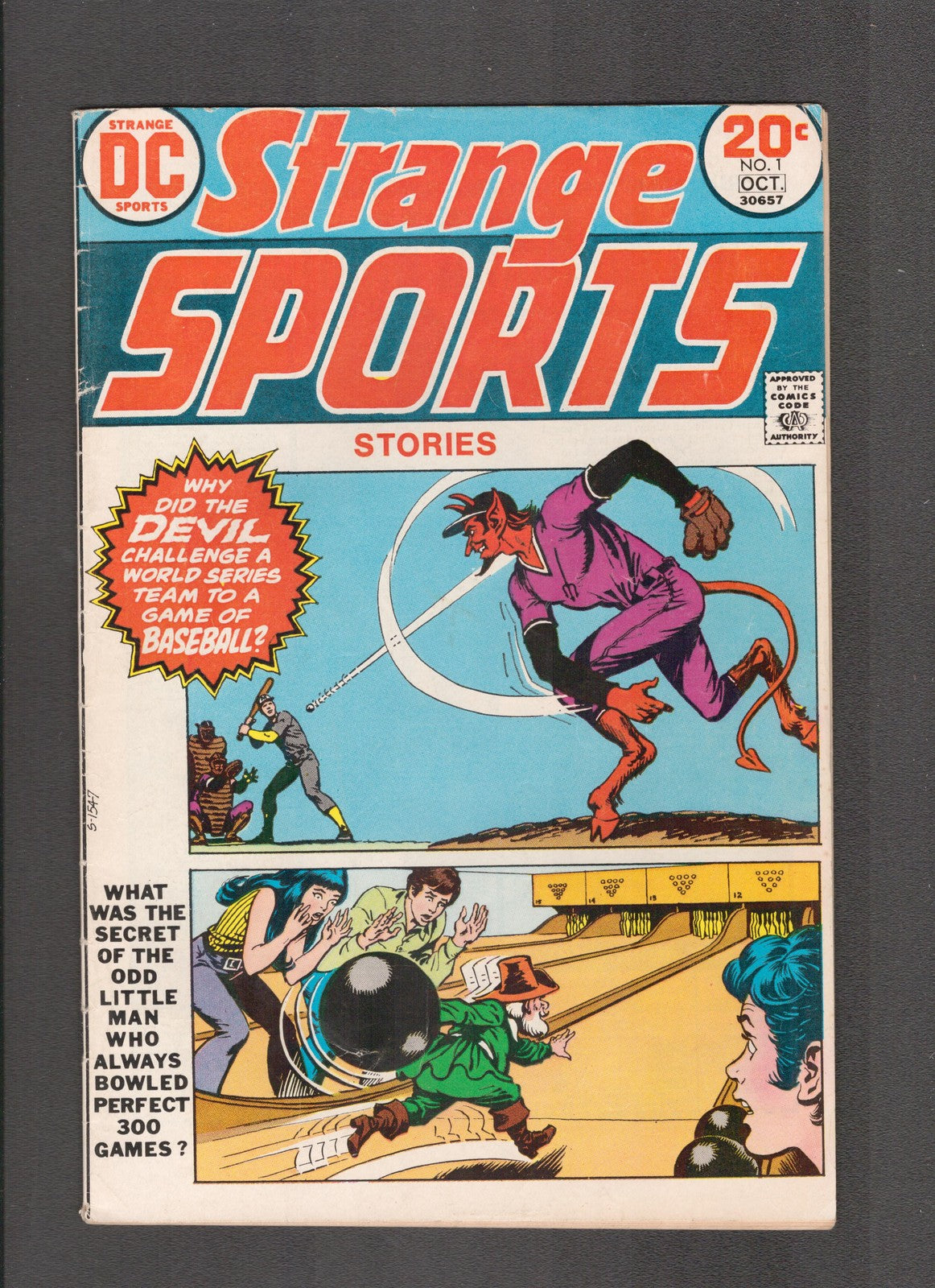 Strange Sports Stories #1 (1973) DC Comics