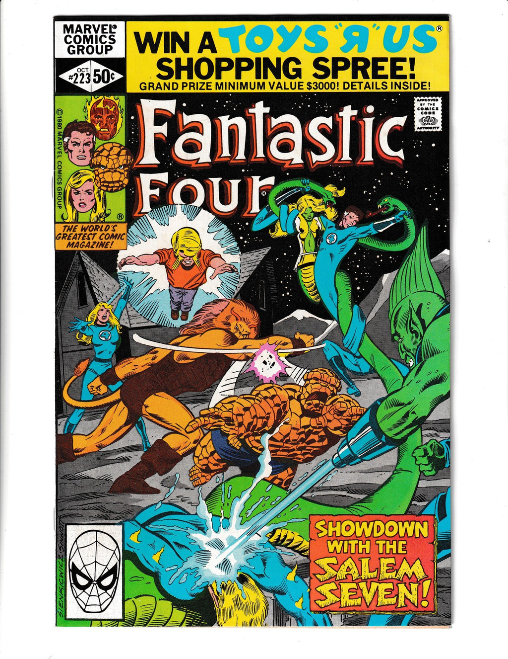 Fantastic Four #223 (1980) Marvel Comics SKU:2425