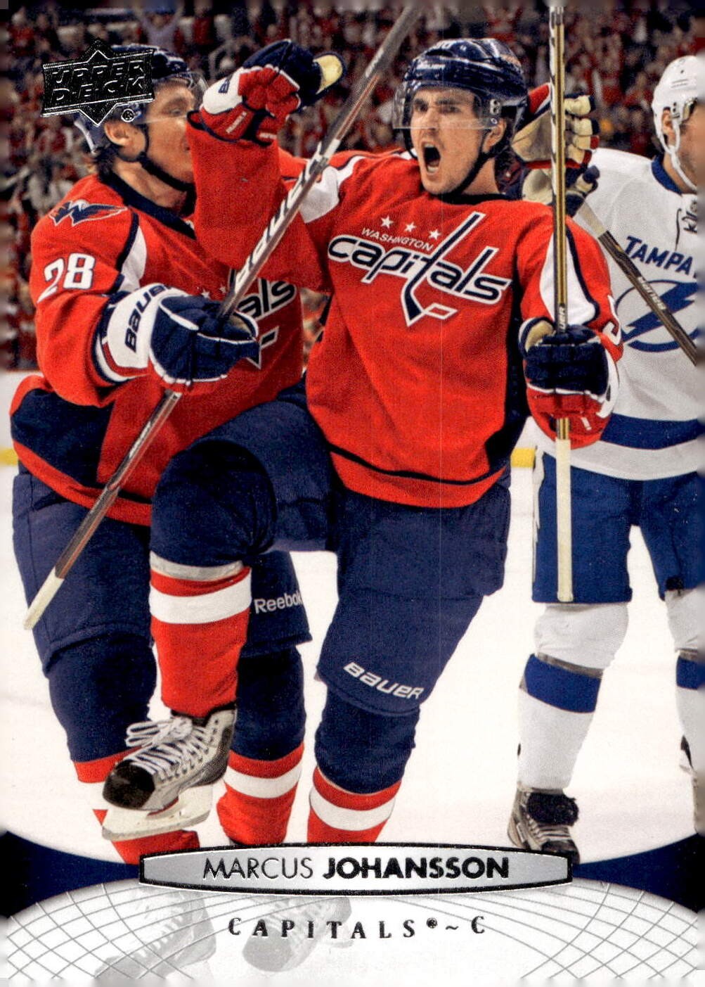 2011-12 Upper Deck #263 Marcus Johansson Hockey Washington Capitals