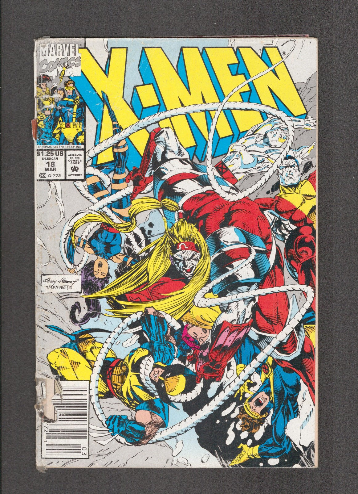 X-Men #18 (1993) Low Grade Marvel Comics