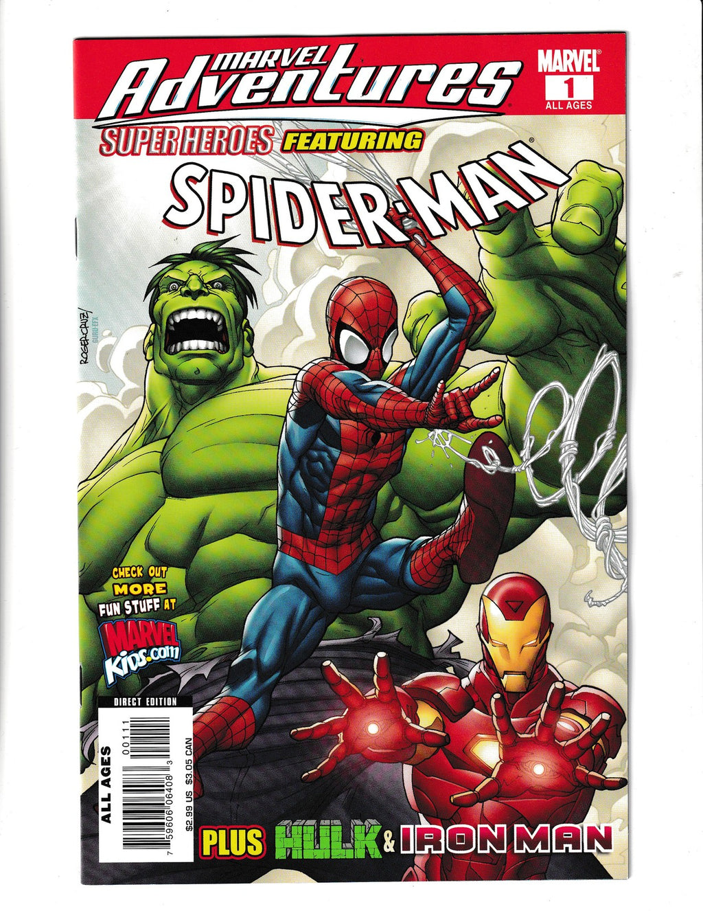 Marvel Adventures: Super-Heroes #1 (2008) Spider-Man Marvel Comics