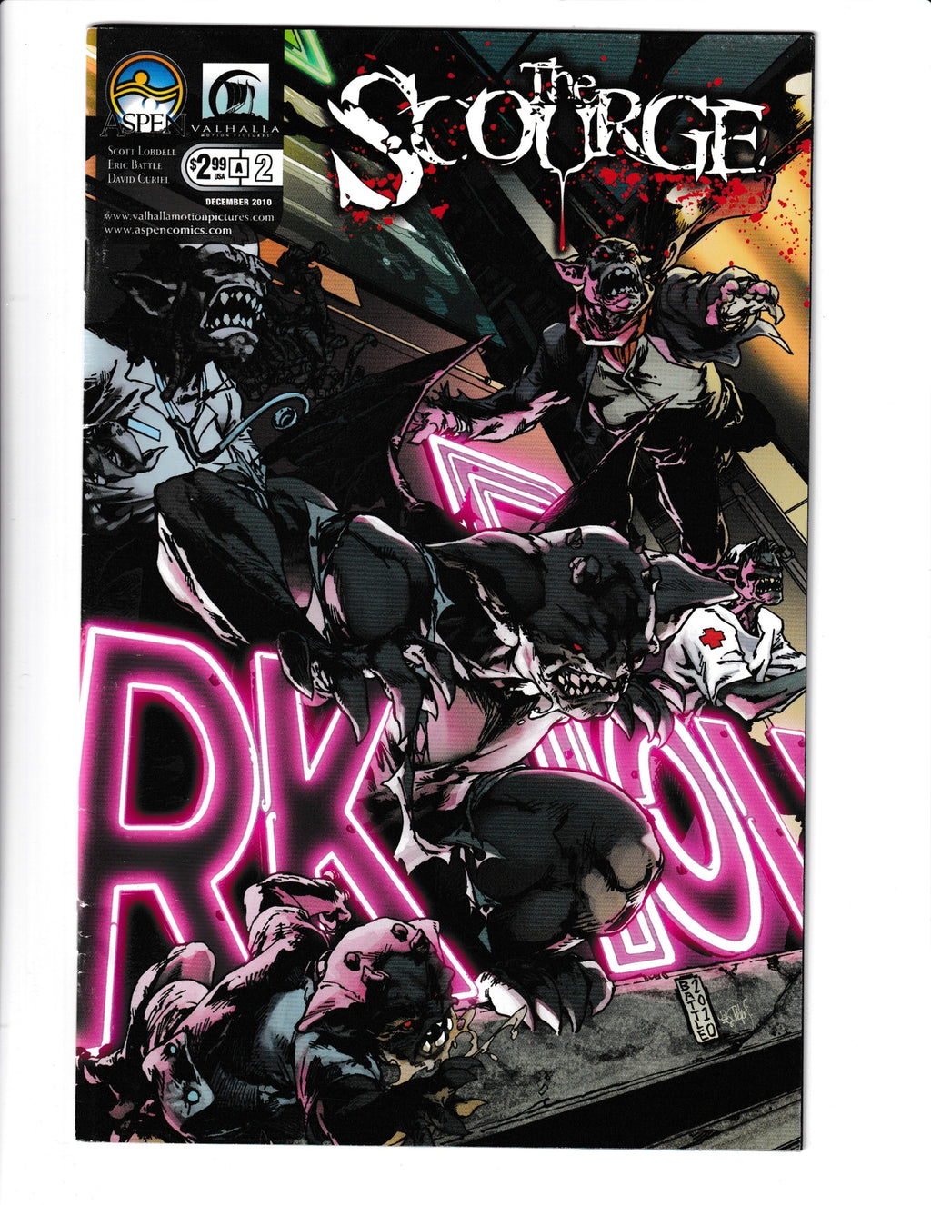 The Scourge #2 (2010) Aspen Comics