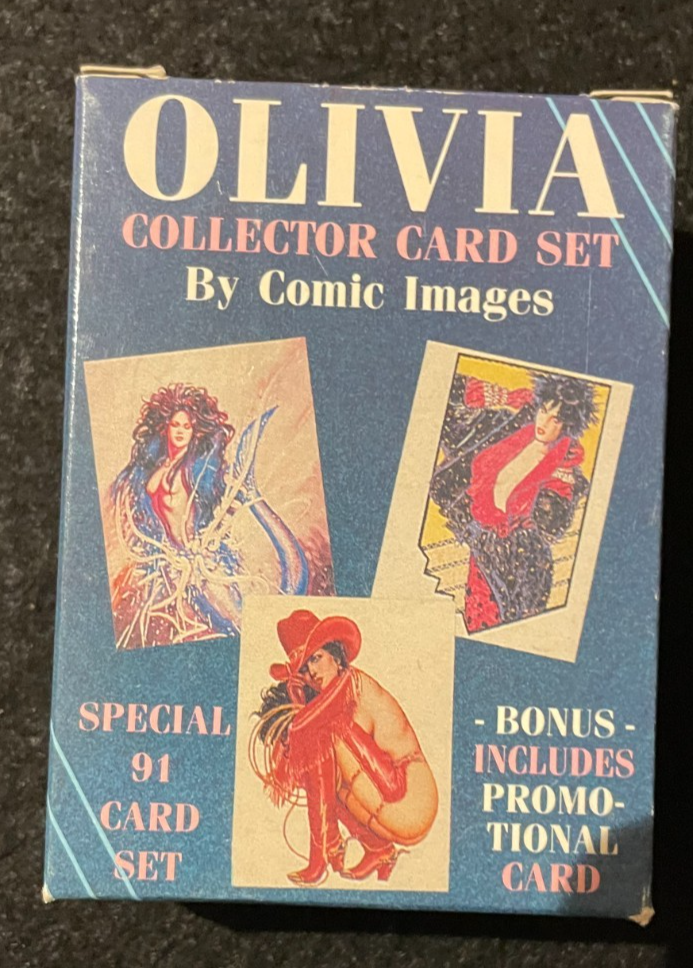 Olivia - 1992 Complete Factory Set of 90 Cards plus 1 Promo Card  - Comic Images