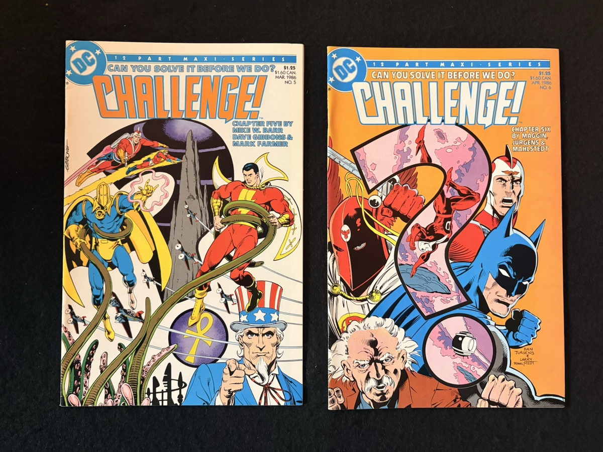 DC Challenge - Run of 8 - #1-8 (1985-86) DC
