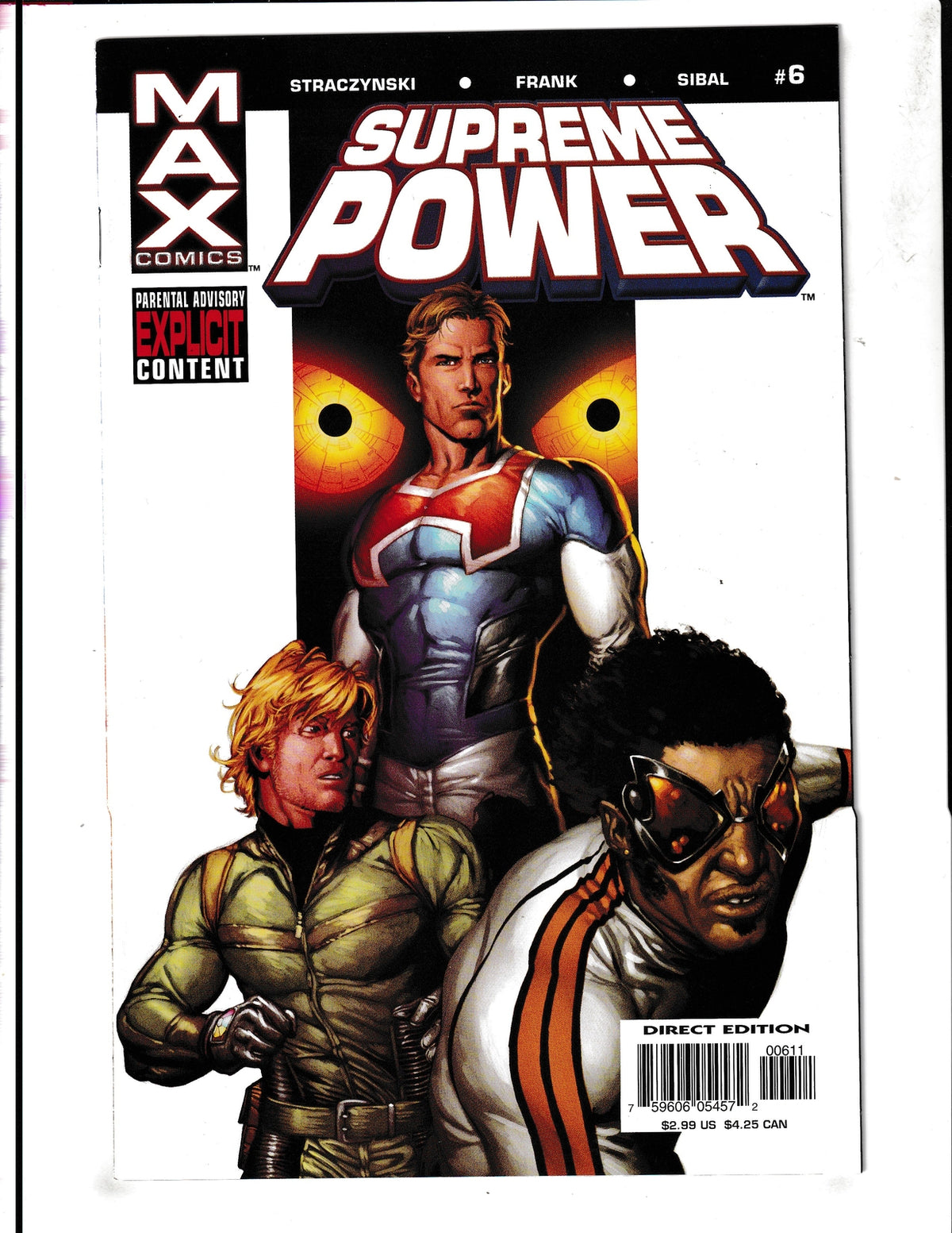 Supreme Power #6 (2004) Max Comics