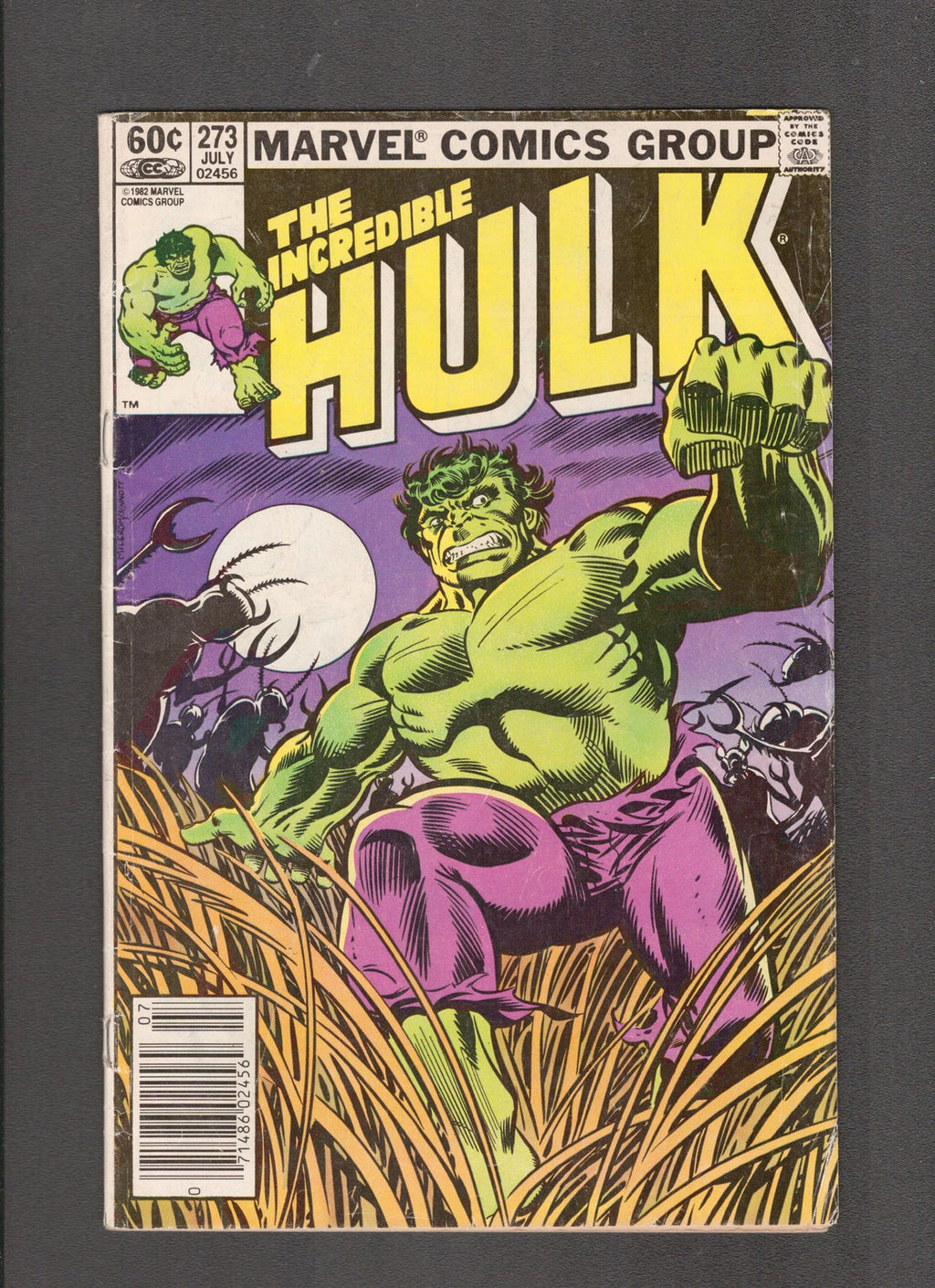 Incredible Hulk #273 (1982) Al Milgrom, Joe Sinnot, Sal Buscema Marvel Comics
