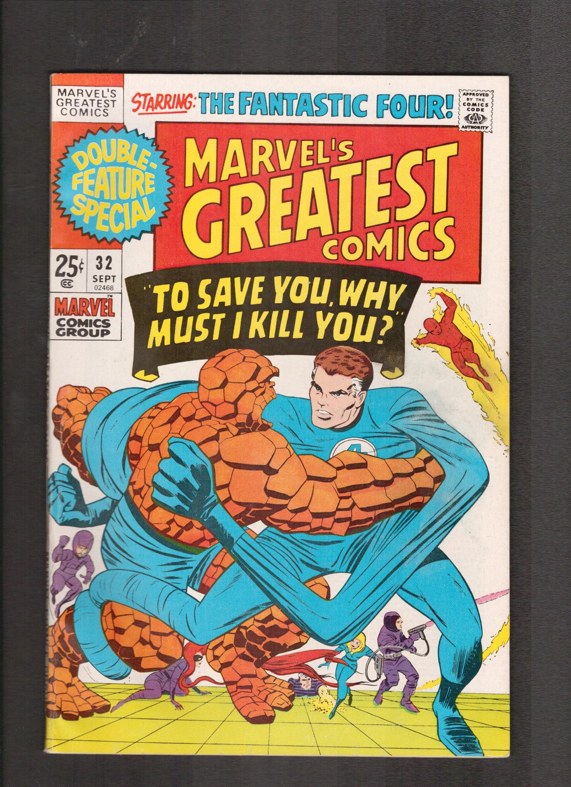 Marvel's Greatest Comics #32 (1971) Double Feature, Fantastic Four Marvel Comics