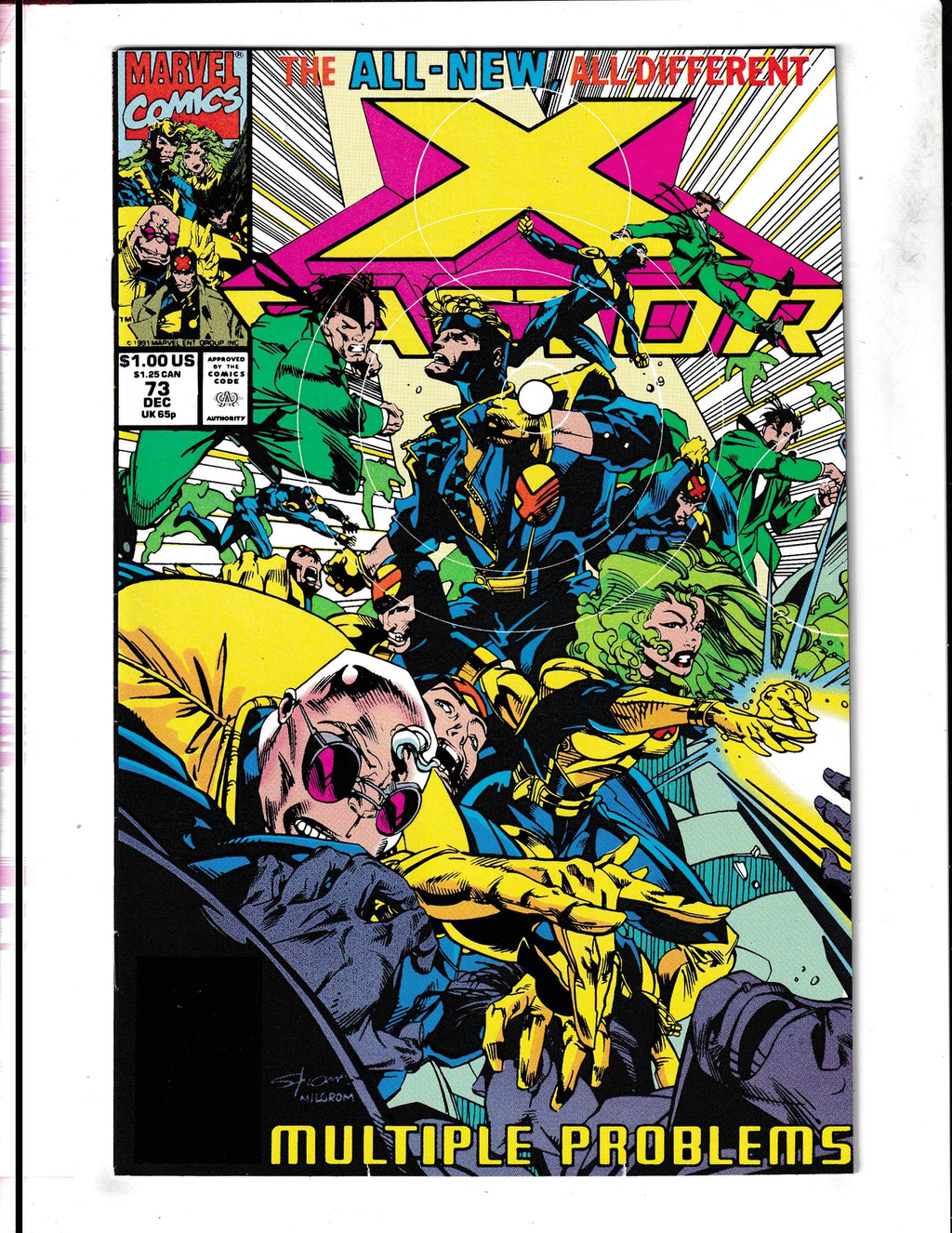 X-Factor #73 (1991) Higher Grade Marvel Comics
