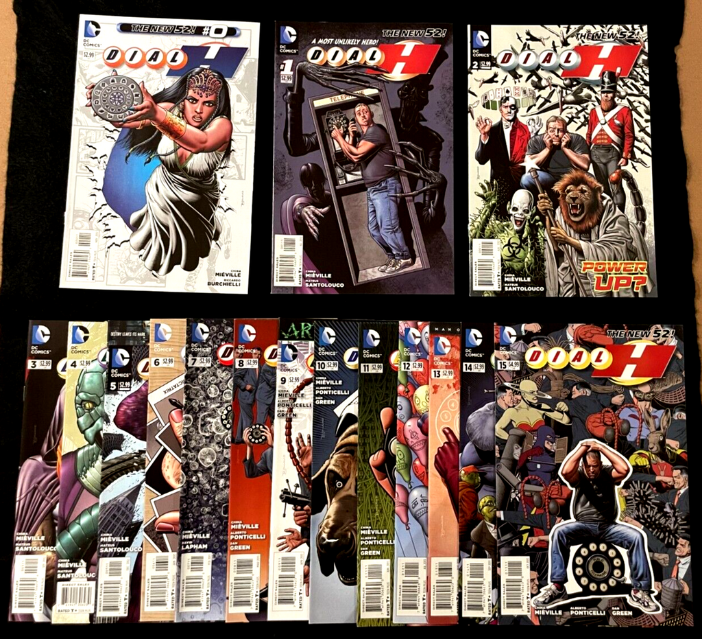 Dial H - Complete Set of 16 #0-15 (2012/13) DC Comics