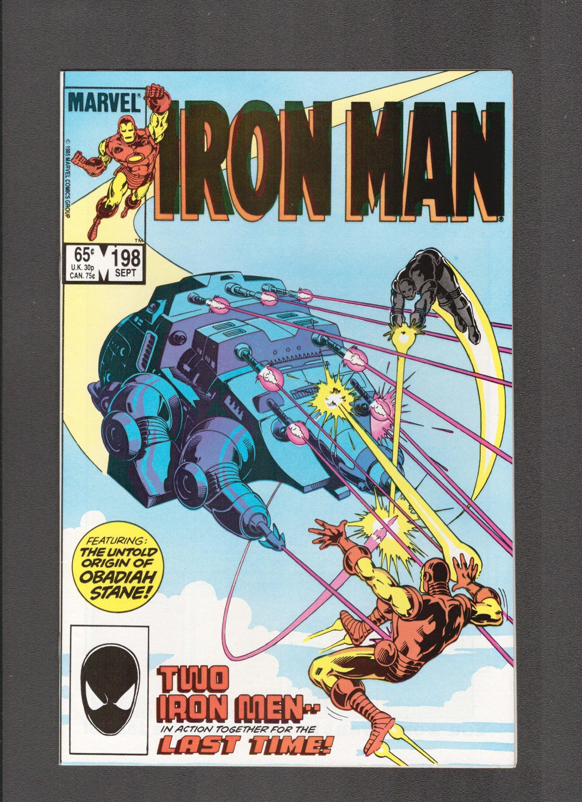 Iron Man #198 (1985) Sal Buscema - Higher Grade Marvel Comics
