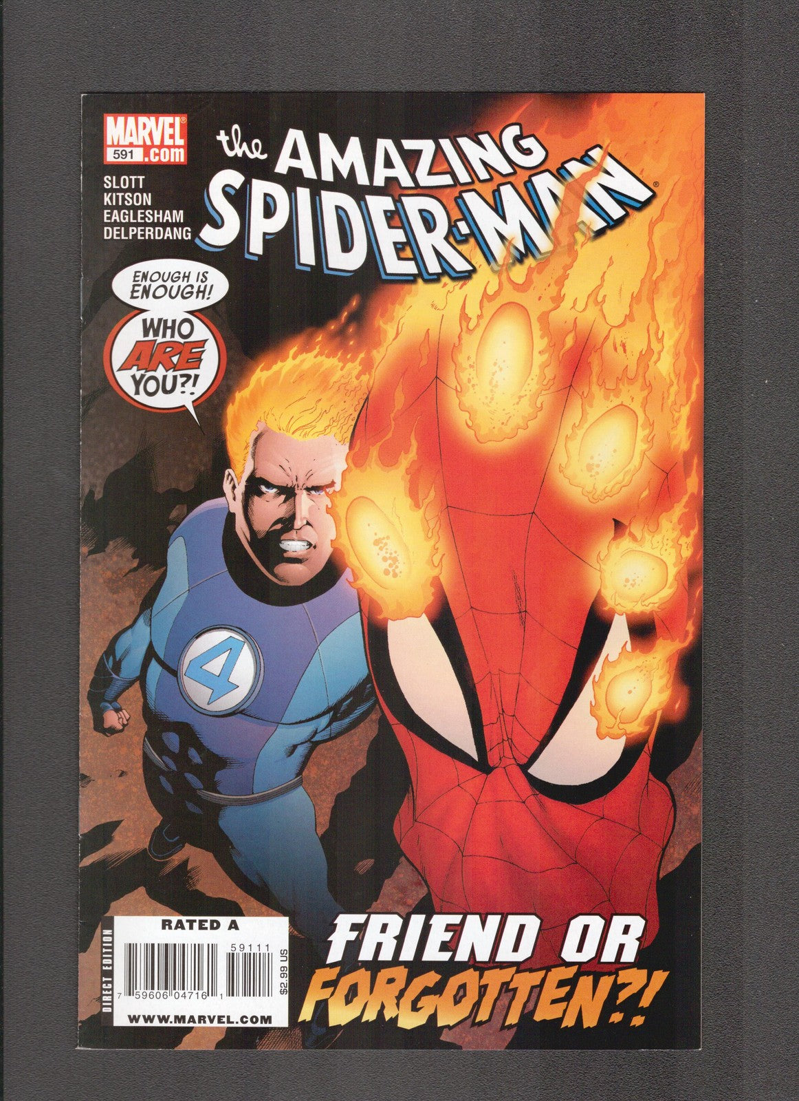 Amazing Spider-Man #591 (2009) Barry Kitson Marvel Comics