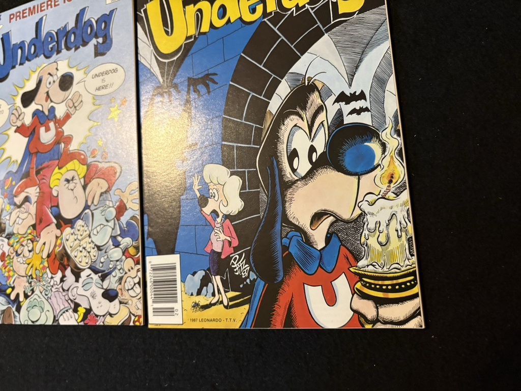 Underdog #1-2 (1987) Complete Series by Spotlight Comics