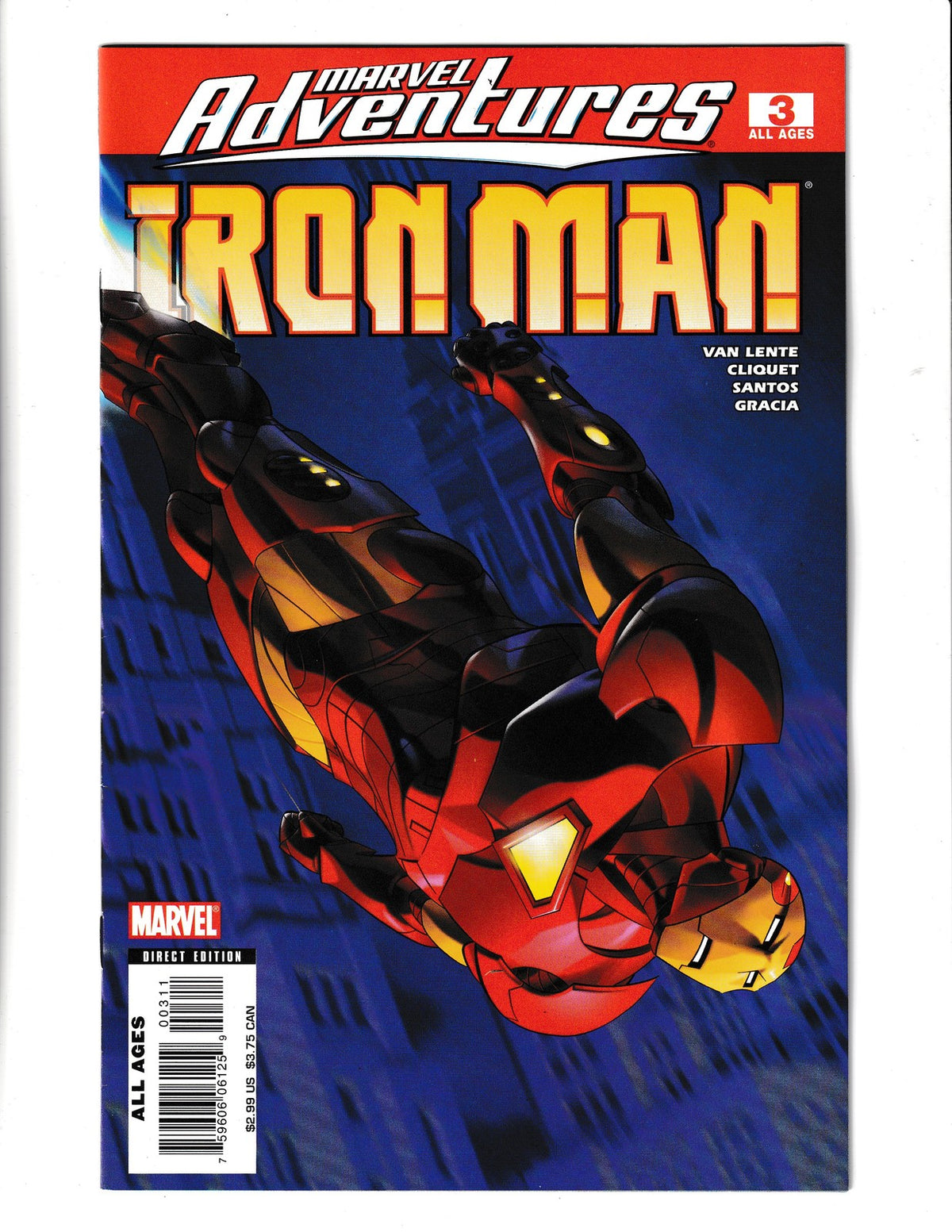 Marvel Adventures: Iron Man #3 (2007) Marvel Comics