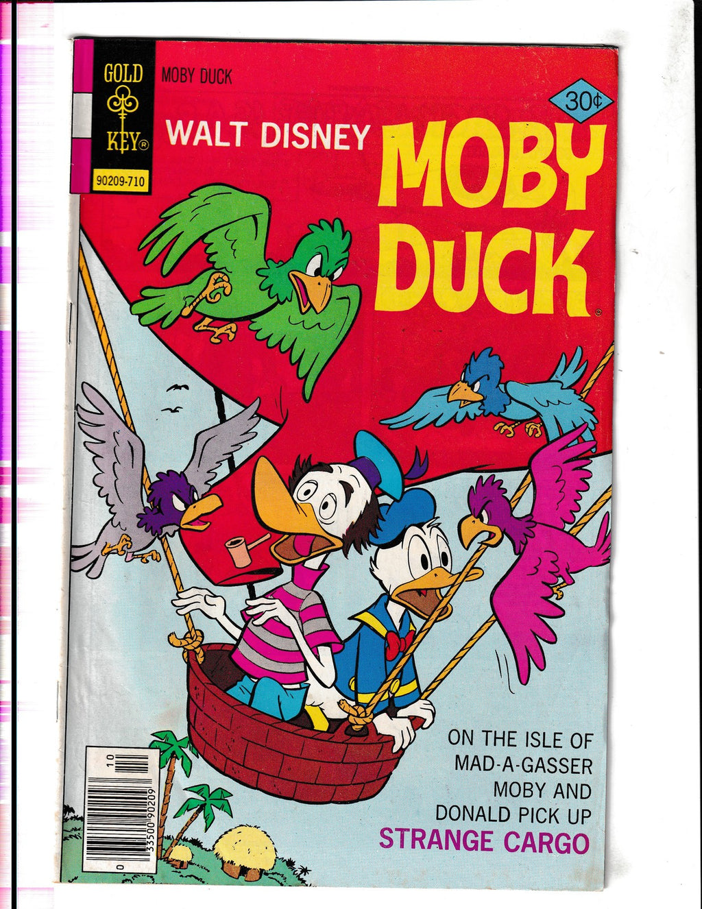 Moby Duck #28 (1977) Strange Cargo Gold Key Comics