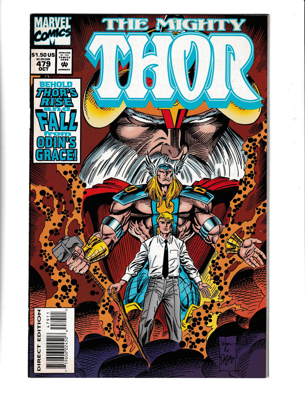 Thor #479 (1994) 1st App Hymer The Giant Marvel Comics