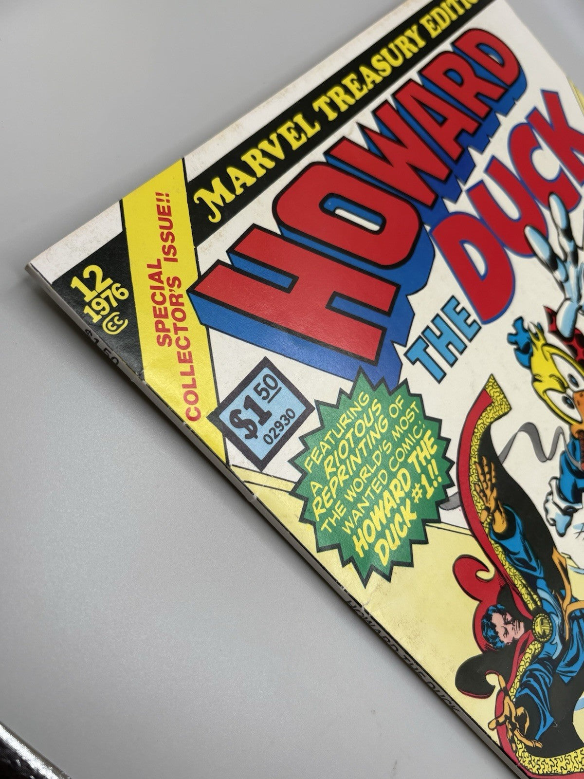 Marvel Treasury Edition #12 (1976) Steve Gerber Howard the Duck Marvel Comics