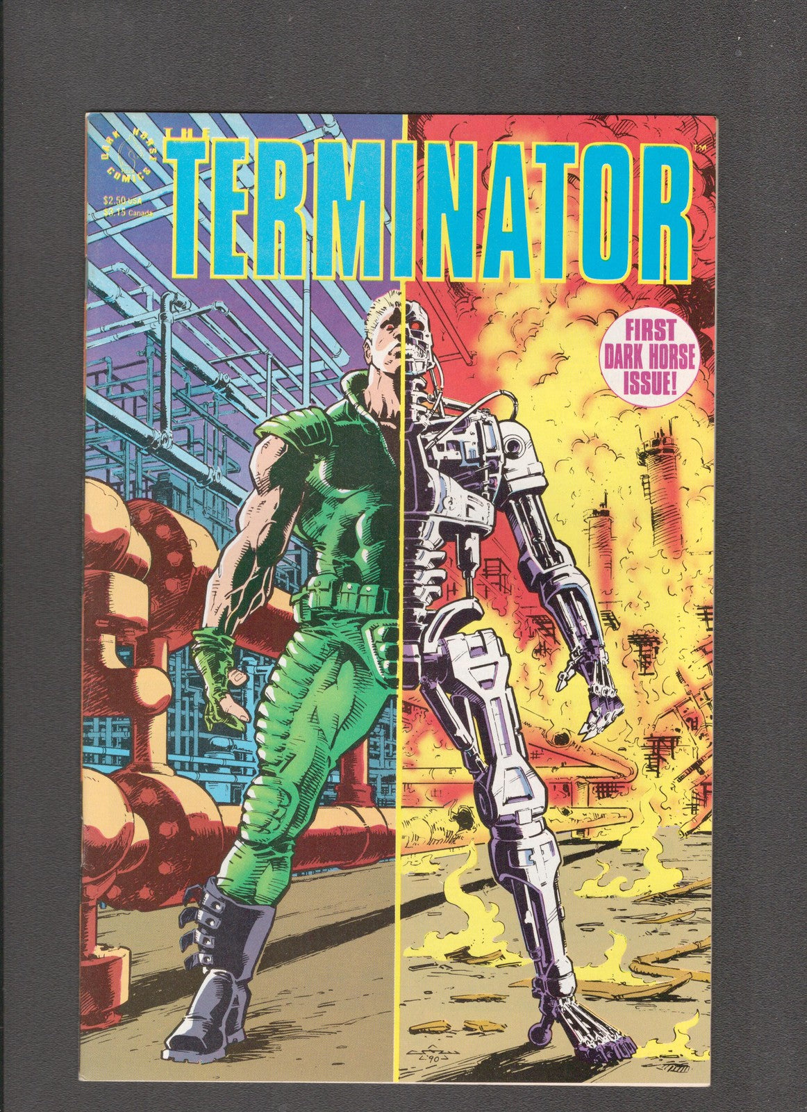 Terminator #1 (1990) Chris Warner Dark Horse Comics