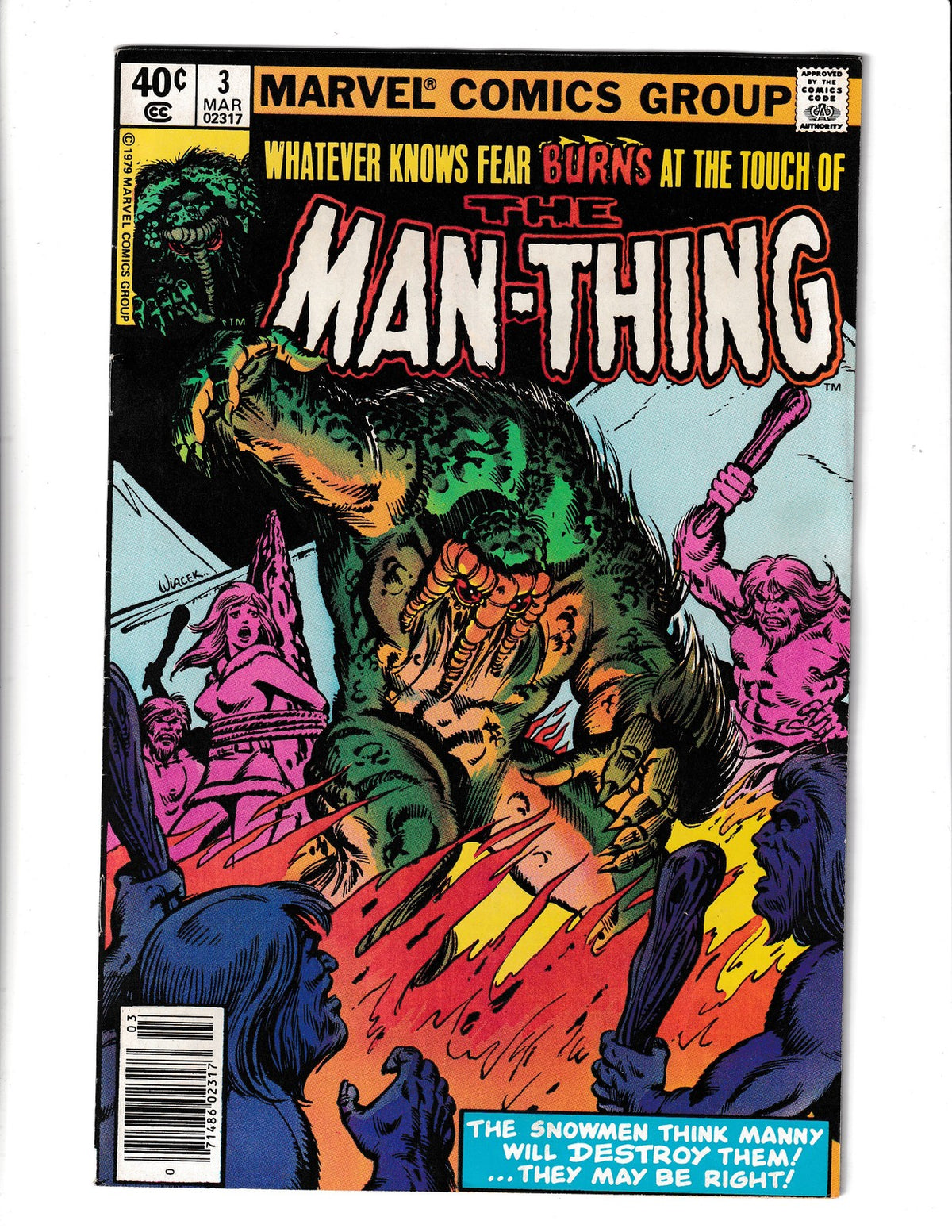 Man-Thing #3 (1980) Marvel Comics
