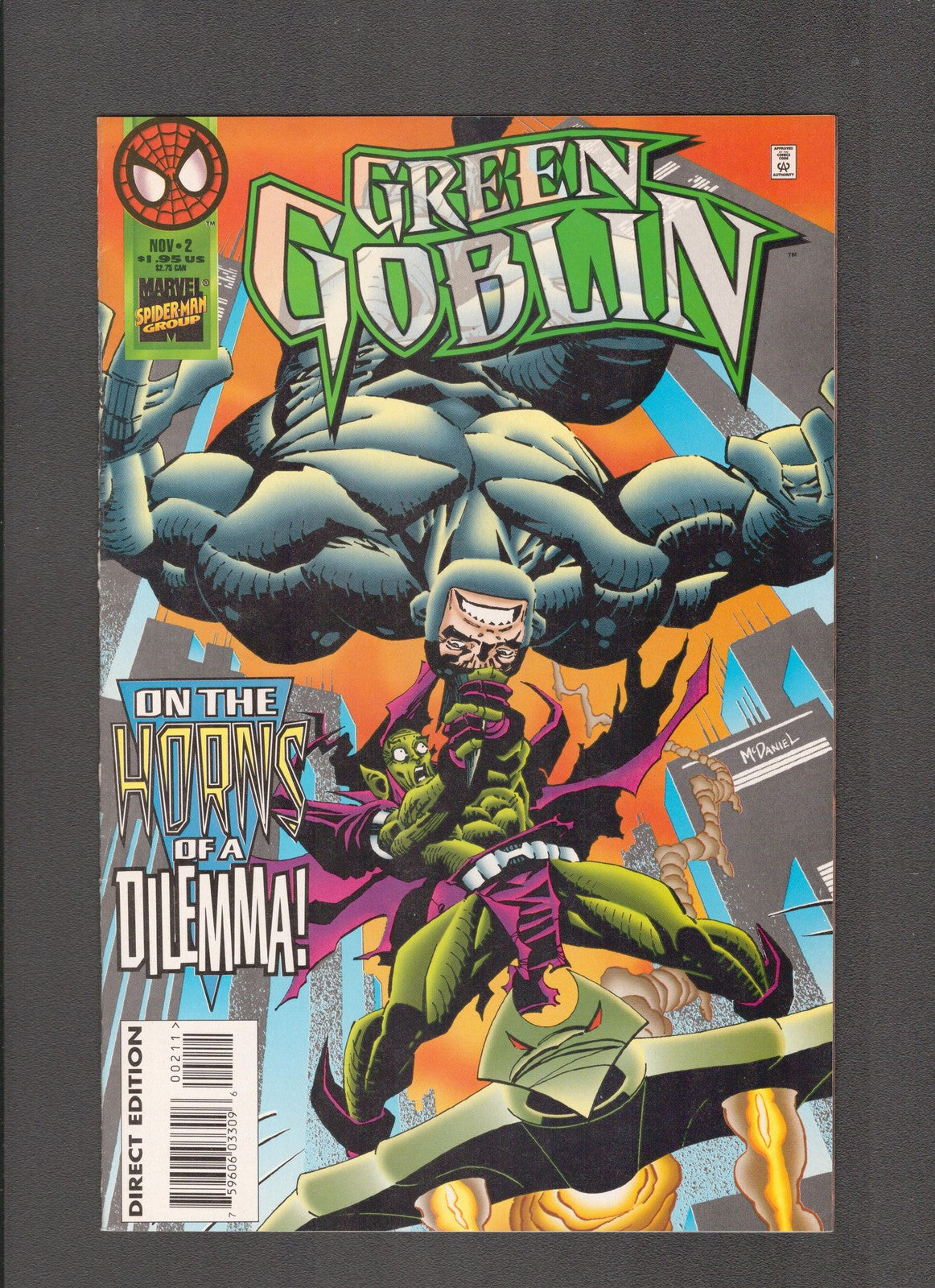 Green Goblin #2 (1995) Scott McDaniel Marvel Comics