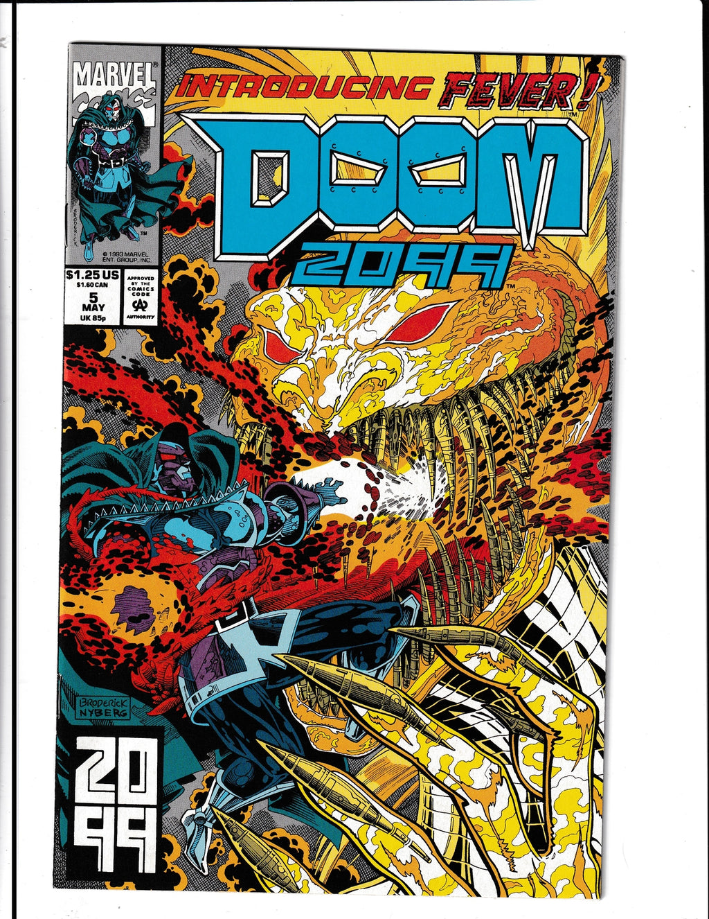 Doom 2099 #5 (1993) 1st Appearance of Fever Marvel Comics