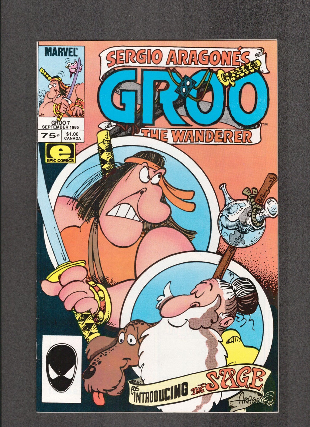 Groo the Wanderer #7 (1985) Sergio Argaonne's Marvel Comics