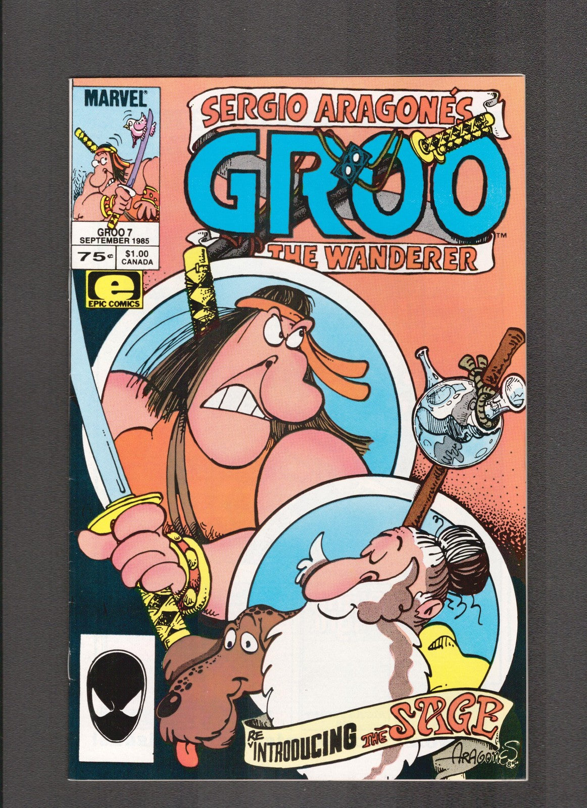 Groo the Wanderer #7 (1985) Sergio Argaonne's Marvel Comics