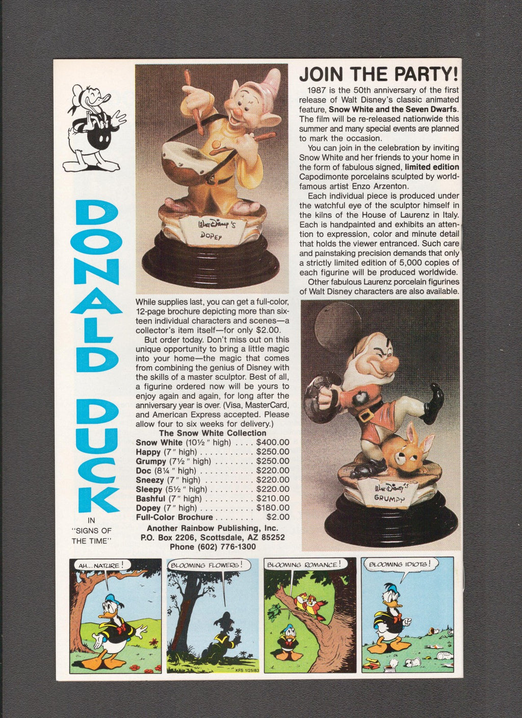 Walt Disney's Uncle Scrooge #220 (1987) Gladstone Comics