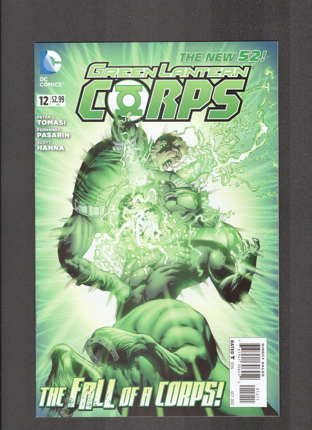 Green Lantern Corps #12 (2012) Scott Hanna DC Comics