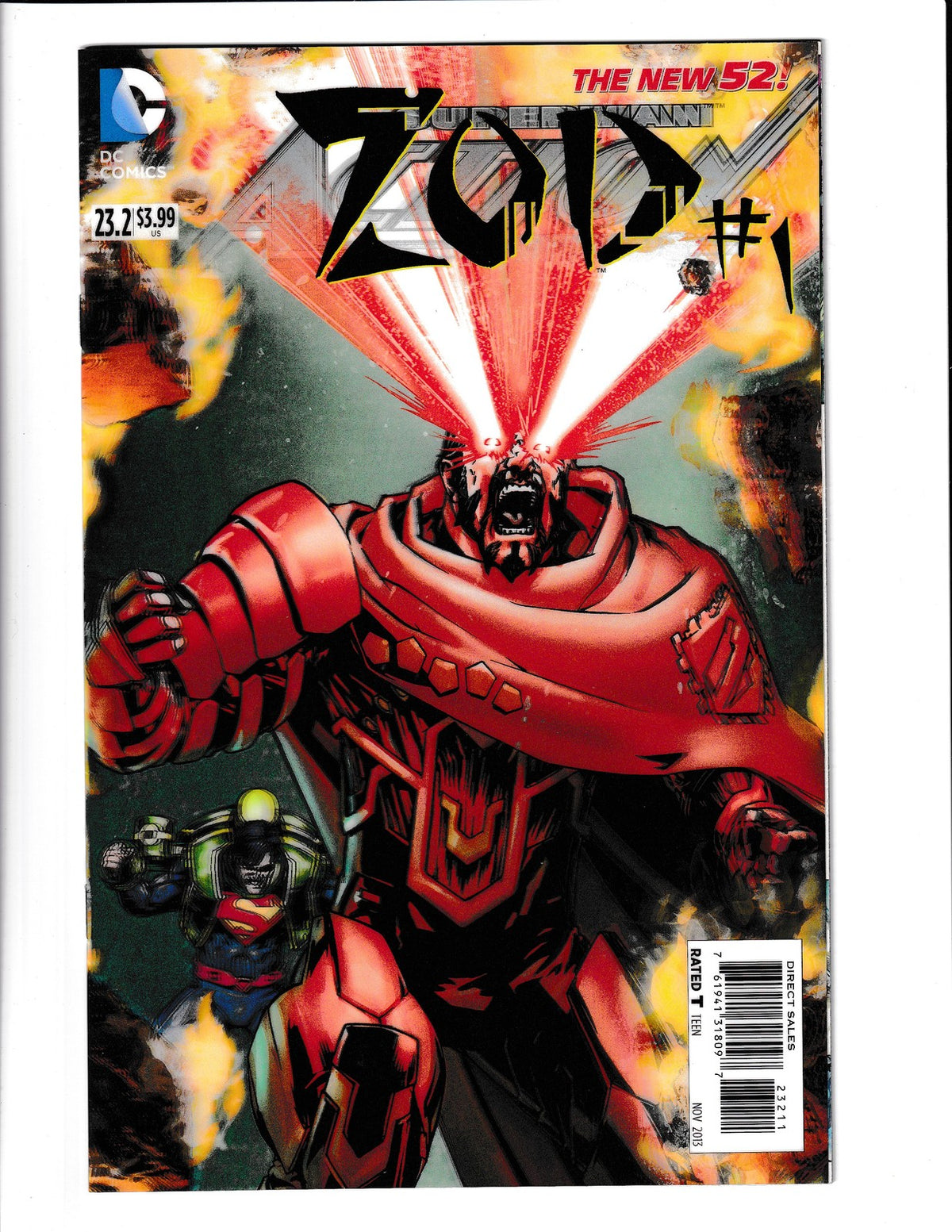Action Comics #23.2 (2013) Zod Lenticular Cover DC Comics