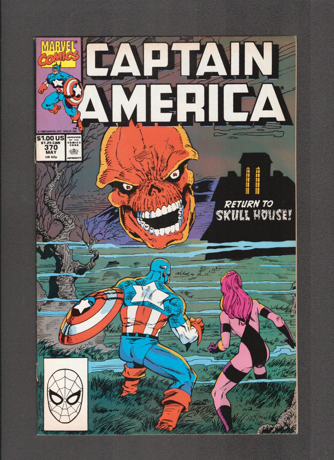 Captain America #370 (1990) Ron Lim Marvel Comics