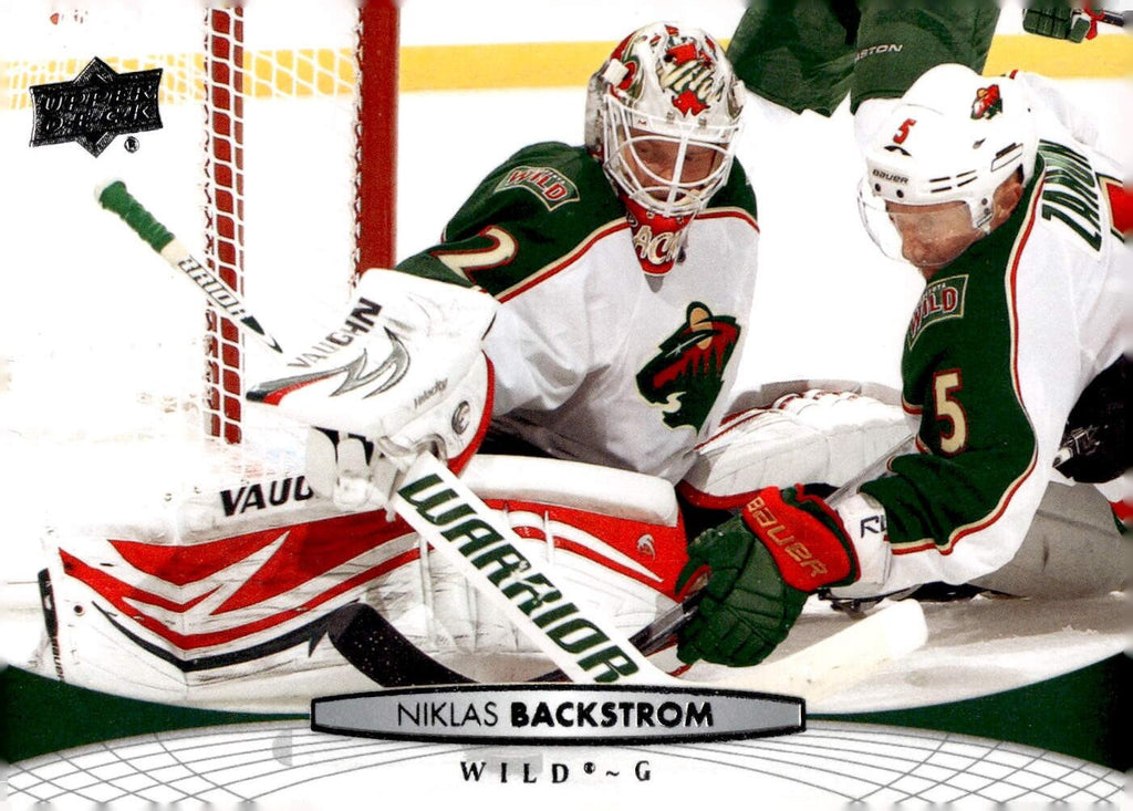 2011-12 Upper Deck #364 Niklas Backstrom Hockey Minnesota Wild