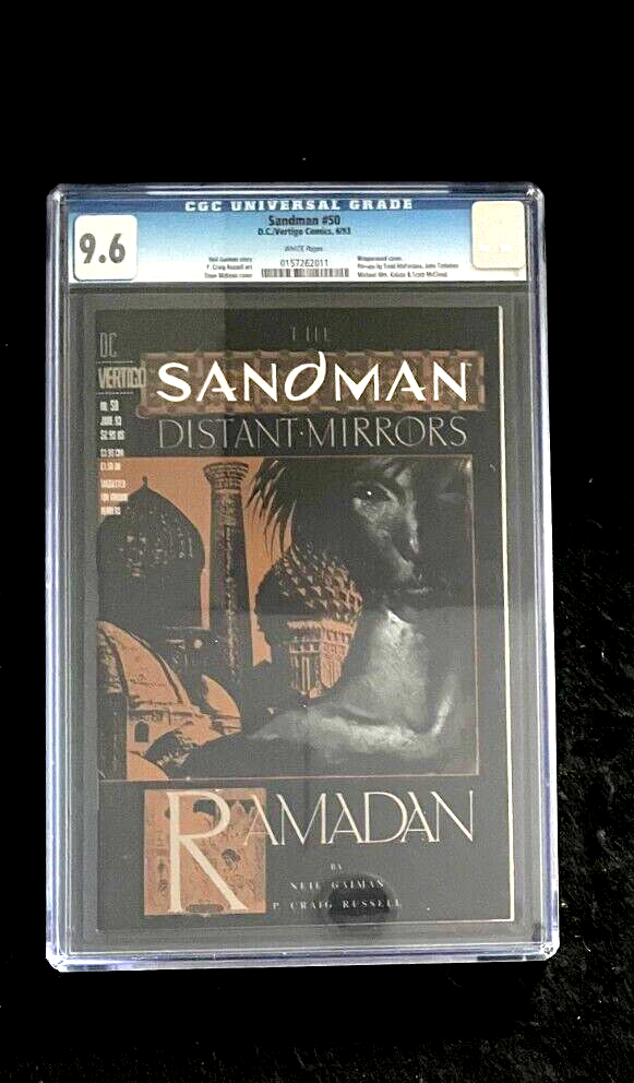 Sandman 50 CGC 9.6 (1993) Todd McFarlane, Neil Gaiman, Dave McKean DC Comics