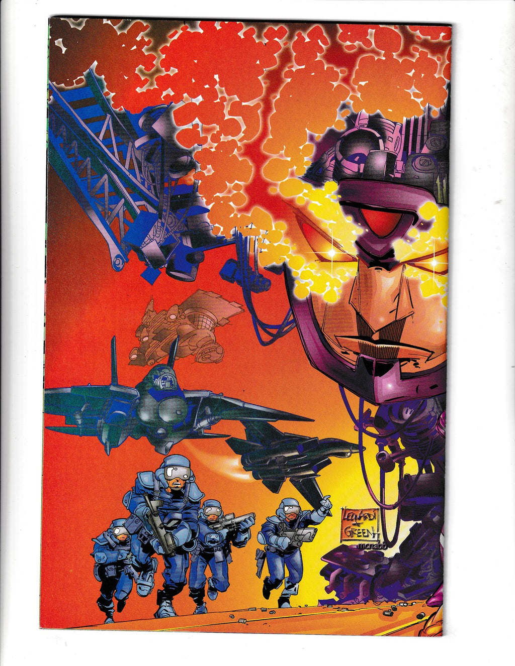 Cable Annual #1 (1998) Engines of Destruction pt 1 Marvel Comics