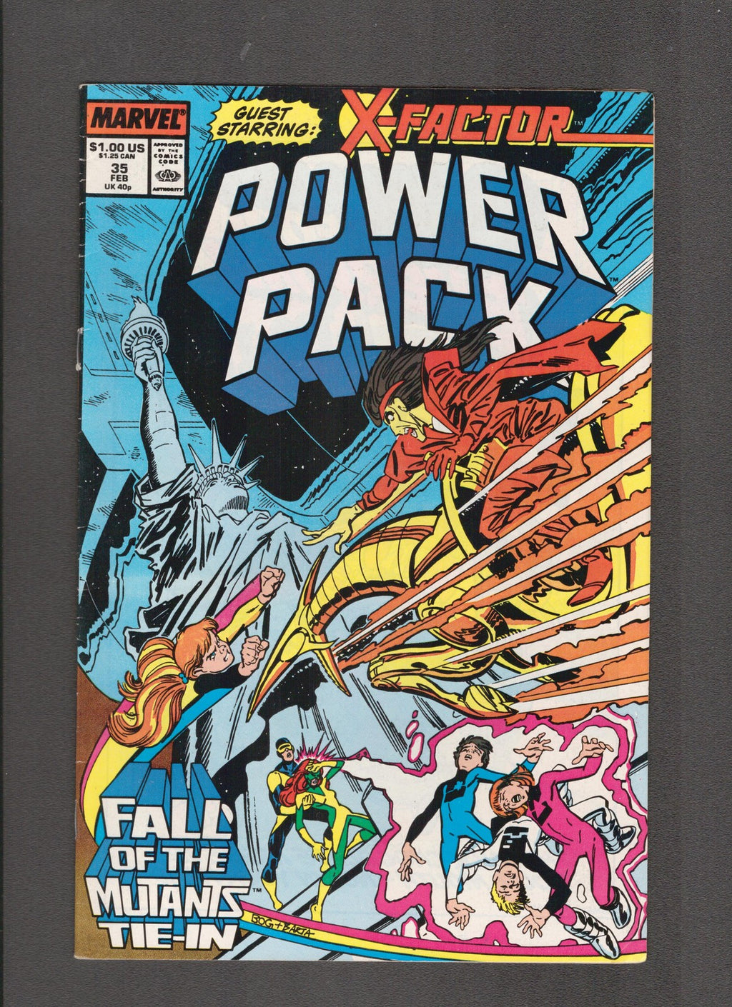 Power Pack #35 (1988) Simonson Bogdanova Marvel Comics