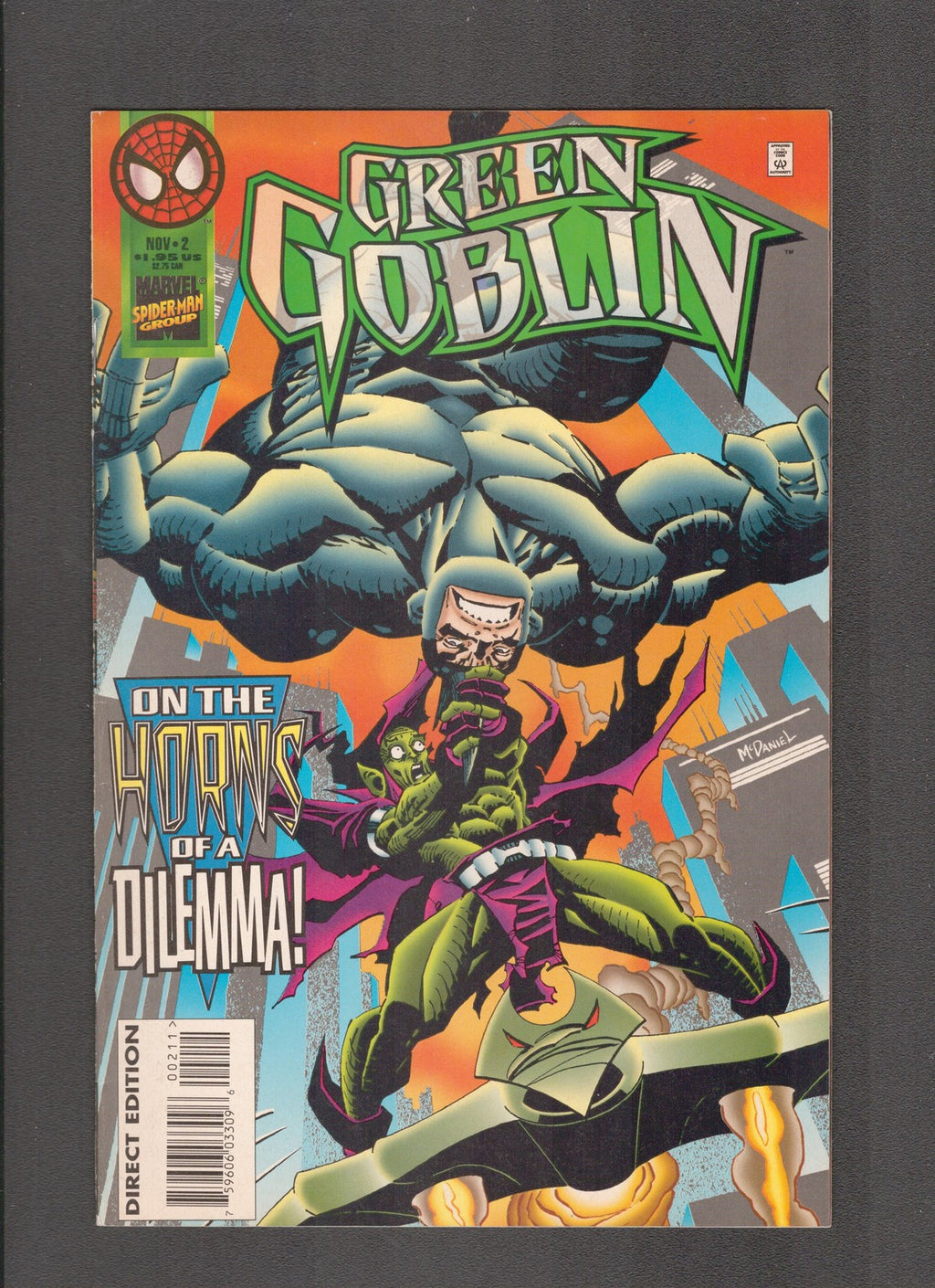 Green Goblin #2 (1995) Jim Novak Marvel Comics